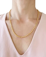 Sparkle Rope Link 22" Chain Necklace (3-5/8mm) in 14k Gold