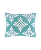 Levtex Bellamy Crewel Stich Decorative Pillow, 18" x 14"