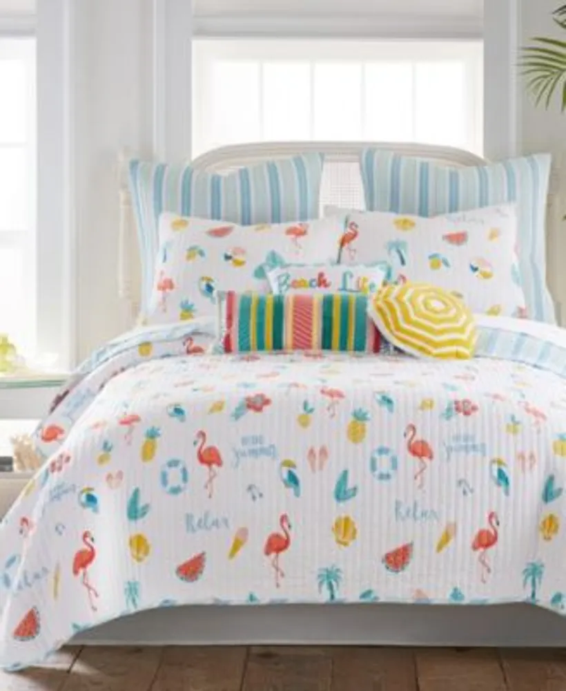 Levtex Summertime Reversible Quilt Sets