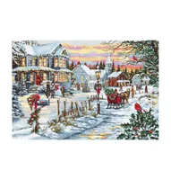 Luca-s Christmas Eve B595L Counted Cross-Stitch Kit - Assorted Pre