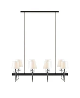 Hampton Hill Fairmount Drum Shades 8-Light Traditional Chandelier