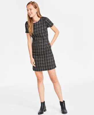 On 34th Women's Tweed Mini Dress, Created for Macy's