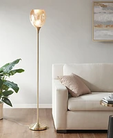 Ink + Ivy Bellow Uplight Floor Lamp - Antique