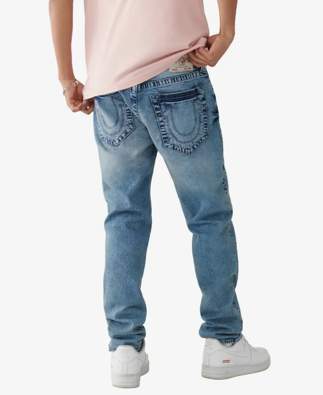 True Religion Rocco Super-T Regular Fit Skinny Leg Comfort Stretch Denim  Jeans