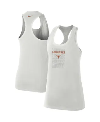 Women's Nike Gray Texas Longhorns Game Time Tank Top