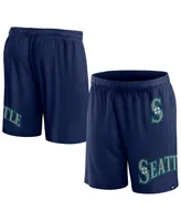 Men's Fanatics Navy Seattle Mariners Clincher Mesh Shorts