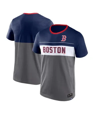 Men's Fanatics Gray Boston Red Sox Claim The Win T-shirt