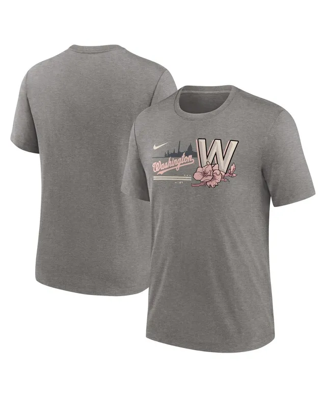 Men's Washington Nationals Nike Cream City Connect Wordmark T-Shirt