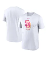 Men's Nike White San Diego Padres City Connect Logo T-shirt