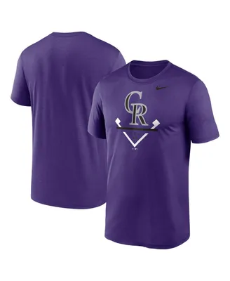 Men's Nike Purple Colorado Rockies Icon Legend Performance T-shirt