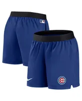 Women's Nike Royal Chicago Cubs Authentic Collection Team Performance Shorts