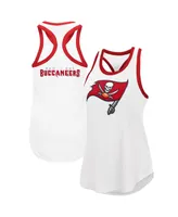 Women's G-iii 4Her by Carl Banks White Tampa Bay Buccaneers Tater Tank Top