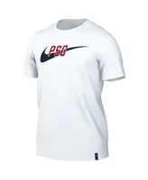 Men's Nike White Paris Saint-Germain Swoosh T-shirt