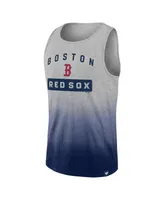 Men's Fanatics Gray, Navy Boston Red Sox Our Year Tank Top