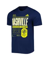 Men's adidas Navy Nashville Sc Club Dna Performance T-shirt