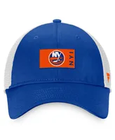 Men's Fanatics Royal New York Islanders Authentic Pro Rink Trucker Snapback Hat