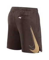 Men's Nike Brown San Diego Padres Statement Ball Game Shorts