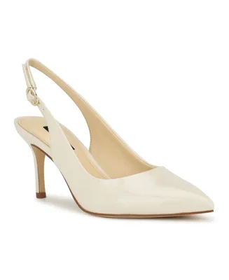 Nine West Women's Menora Adjustable Slingback Stiletto Pumps