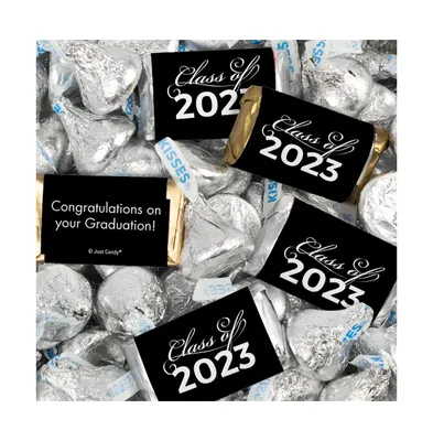 Just Candy Pcs Graduation Party Favors Hershey's Miniatures and Kisses by ( lbs approx. Pcs