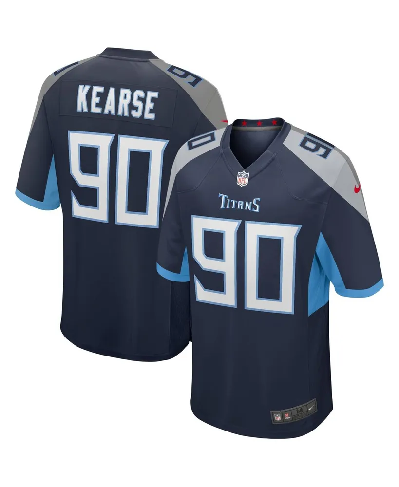 Men's Nike Jevon Kearse Navy Tennessee Titans Game Retired Player Jersey