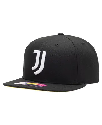 Men's Black Juventus Draft Night Fitted Hat