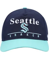 Men's '47 Brand Deep Sea Blue, Light Blue Seattle Kraken Super Hitch Adjustable Snapback Hat