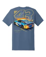 Men's Legacy Motor Club Team Collection Blue Erik Jones allegiant Car T-shirt