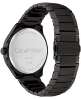 Calvin Klein Men's 3H Quartz Stainless Steel Bracelet Watch 43mm