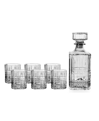 Fifth Avenue Manufacturers Lexington 7 Piece Whiskey Set