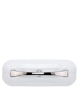 Nina Women's Metallic Minaudiere Metal Handle Handbag