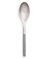The Cellar Core Stainless Steel Head Silicone Handle Solid Spoon, Created for Macy's