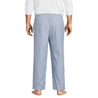 Lands' End Big & Tall Poplin Pajama Pants