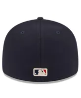 Men's New Era Navy Texas Rangers 2023 City Connect Low Profile 59FIFTY Fitted Hat