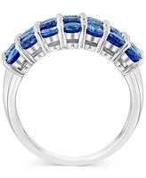 Effy Tanzanite Matrix Cluster Ring (2-5/8 ct. t.w.) in Sterling Silver