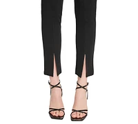 Calvin Klein Women's Pull-On Slit Ankle Pants