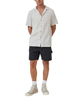 Cotton On Men's Riviera Short Sleeve Shirt