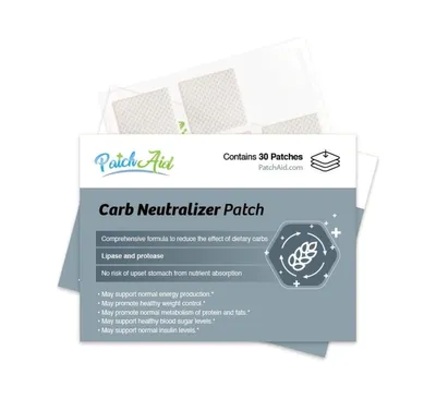 Carb Neutralizer Patch by PatchAid (30-Day Supply)