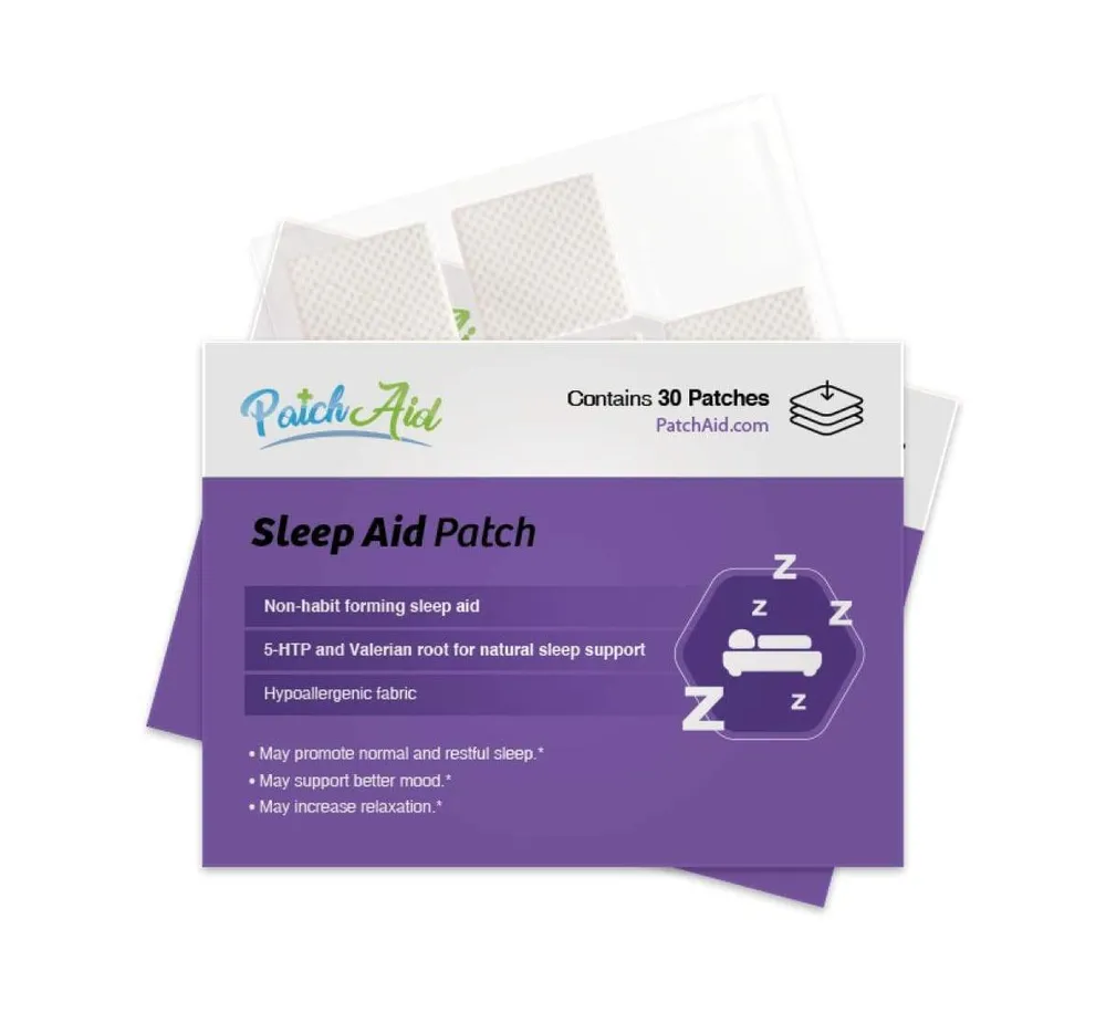 Sleep Aid Topical Vitamin Patch by PatchAid (30-Day Supply)