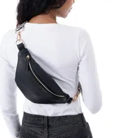 I.n.c. International Concepts Bean-Shaped Fanny Pack With Interchangeable Straps, Created for Macy's