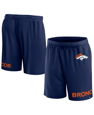 Men's Fanatics Navy Denver Broncos Clincher Shorts