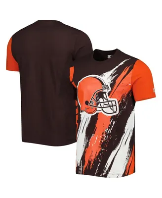 Men's Starter Brown Cleveland Browns Extreme Defender T-shirt
