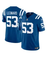 Men's Nike Shaquille Leonard Royal Indianapolis Colts Vapor F.u.s.e. Limited Jersey