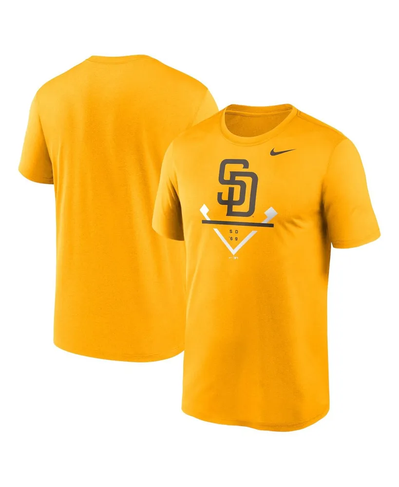 Men's Nike Gold San Diego Padres Icon Legend T-shirt