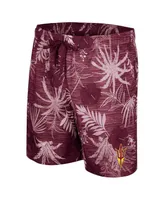 Men's Colosseum Maroon Arizona State Sun Devils What Else is New Swim Shorts