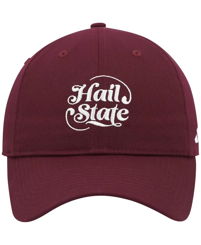 Men's adidas Maroon Mississippi State Bulldogs Slouch Adjustable Hat