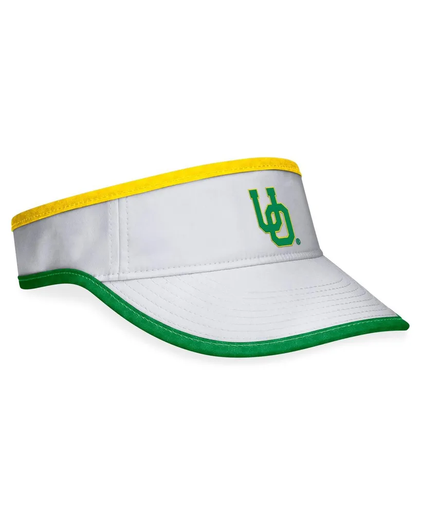 Men's Top of the World White Oregon Ducks Daybreak Adjustable Visor