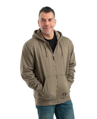 Berne Men's Heritage Thermal-Lined Full-Zip Hooded Sweatshirt