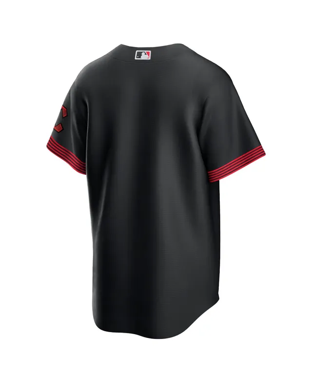 Nike Men's Black Cincinnati Reds 2023 City Connect Replica Jersey - Macy's