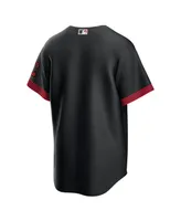 Men's Nike Black Cincinnati Reds 2023 City Connect Replica Jersey