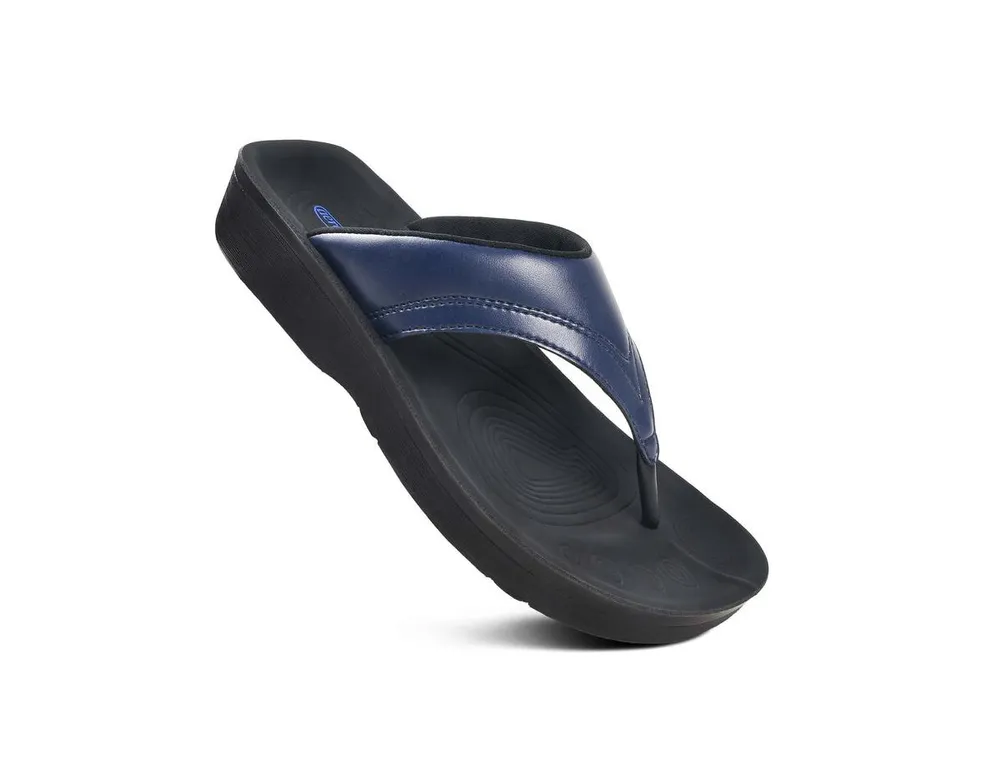 Aerothotic Women's Sandals Osrtya Navy